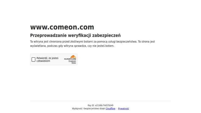 ComeOn casino screenshot